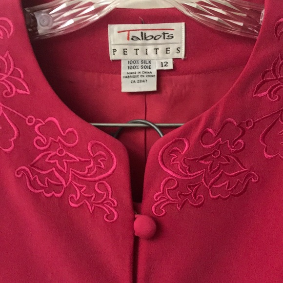 Talbots Silk Suit - Picture 4 of 8